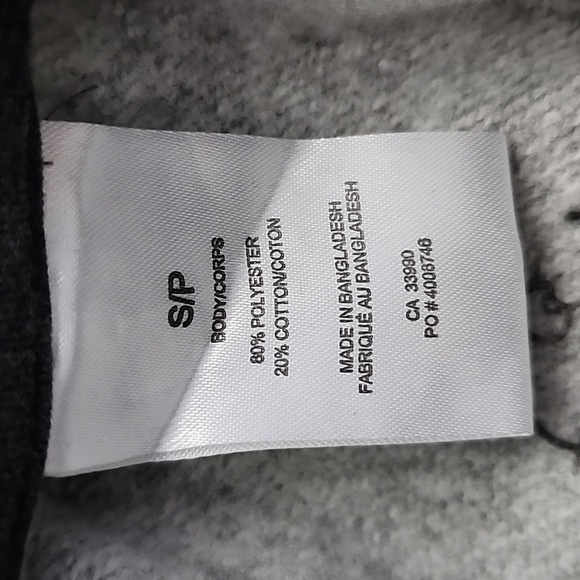 Hello Kitty Pullover Hoodie Heathered Grey Hello Kitty What's Up? Print Sz Small - Picture 5 of 7